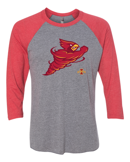 Cynado- Three-Quarter Sleeve Raglan Tee