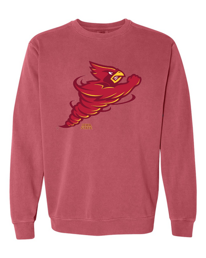 Cynado Iowa State Pigment-Dyed Crewneck Sweatshirt