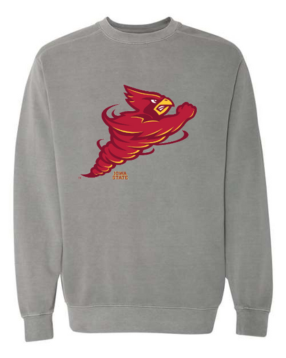 Cynado Iowa State Pigment-Dyed Crewneck Sweatshirt