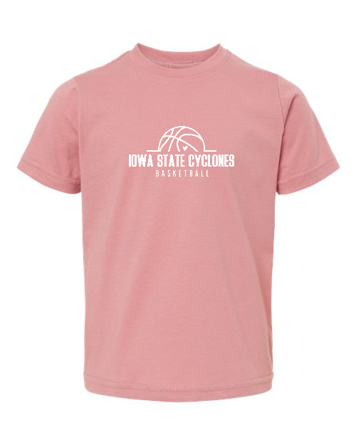 Pink - Iowa State Basketball - Toddler T-Shirt