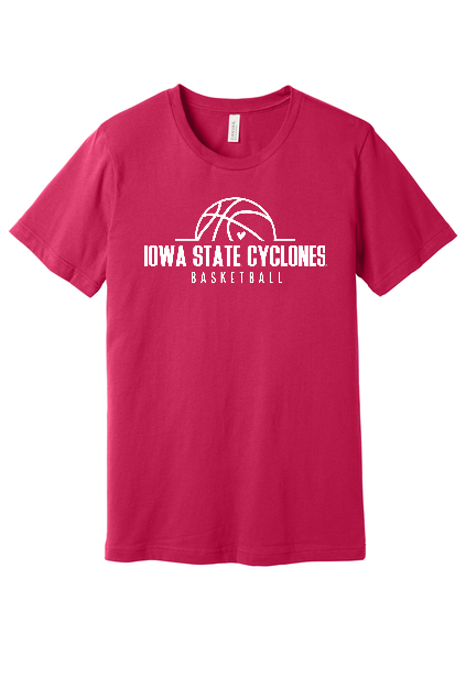 Pink - Iowa State Basketball - Short Sleeve Tee