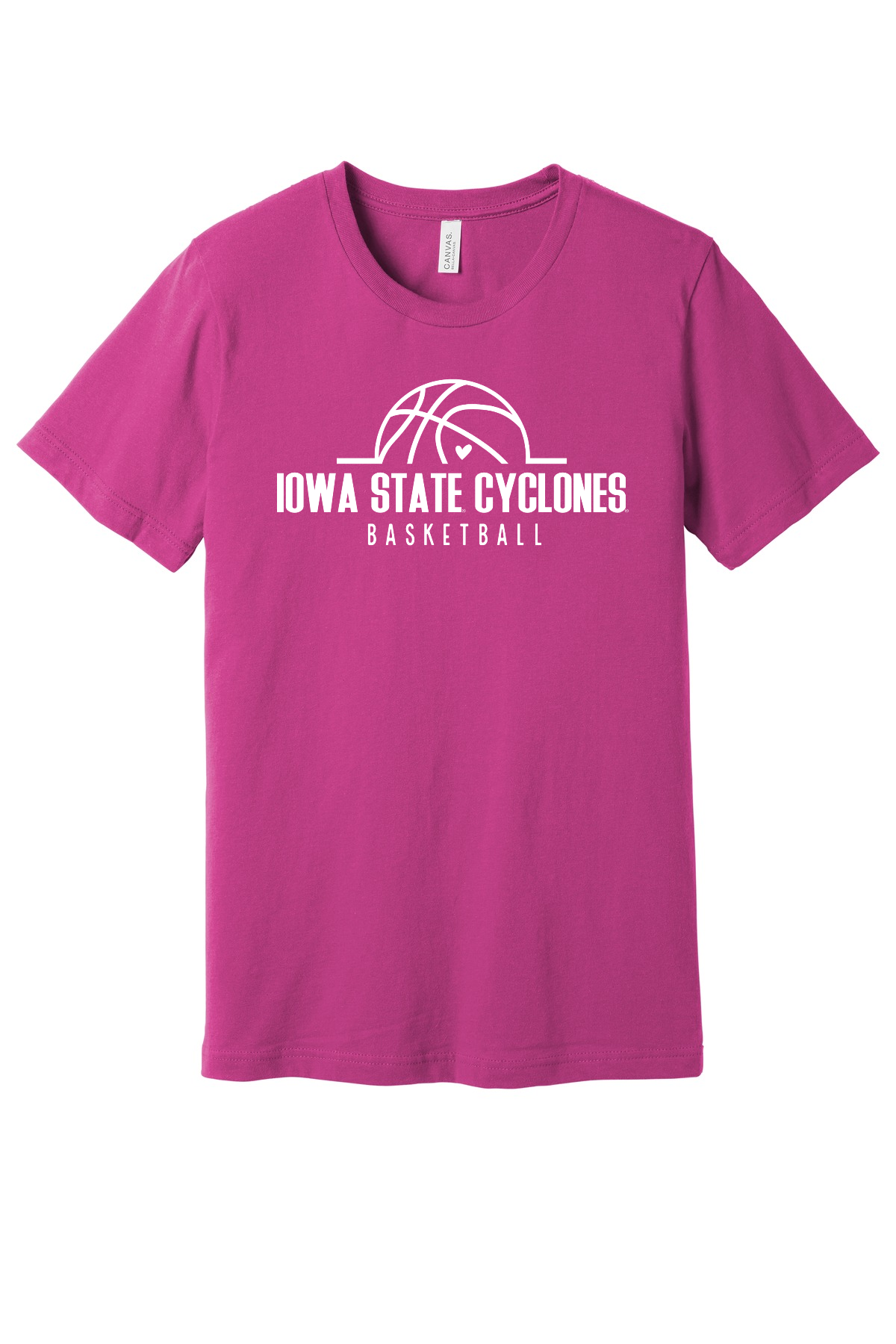 Pink - Iowa State Basketball - Short Sleeve Tee