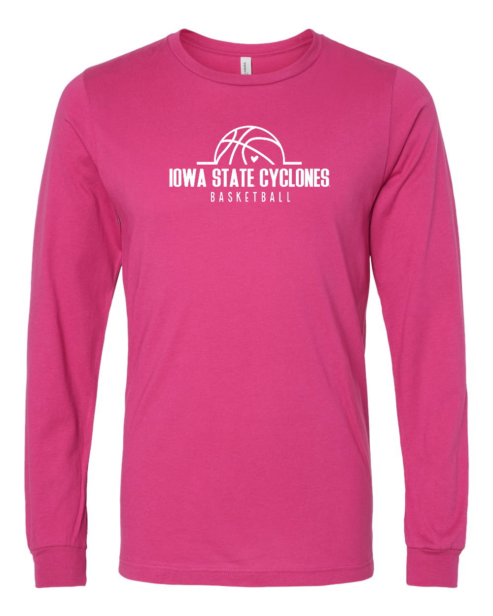 Pink - Iowa State Basketball - Long Sleeve T-Shirt
