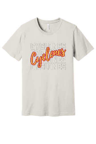 Cyclones Ripple Short Sleeve Tee