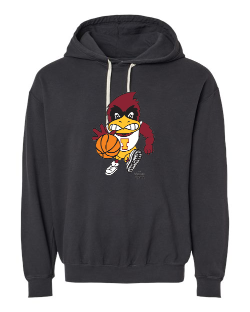 Basketball Cy- No Pocket Garment-Dyed Lightweight Hooded Sweatshirt