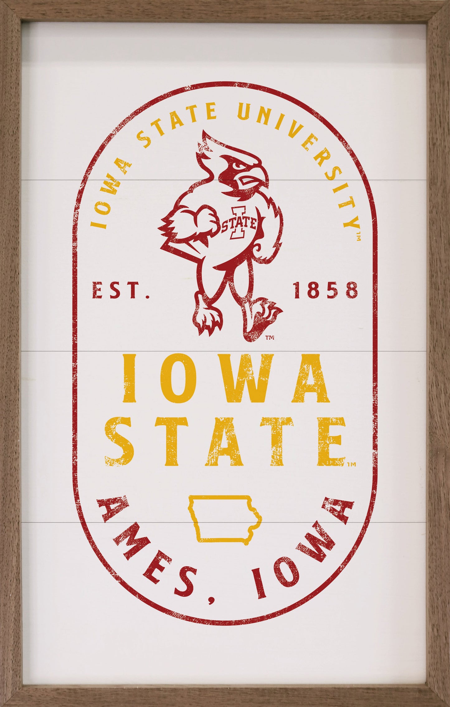 Stamp Poster Iowa State University