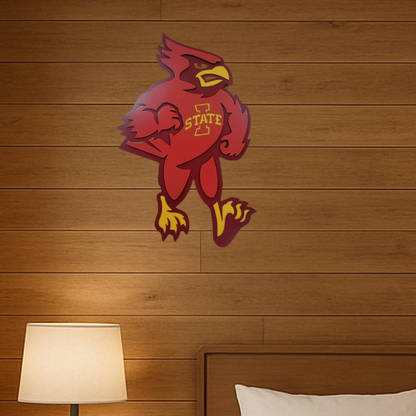 Iowa State Cyclones Cy The Mascot Current Logo