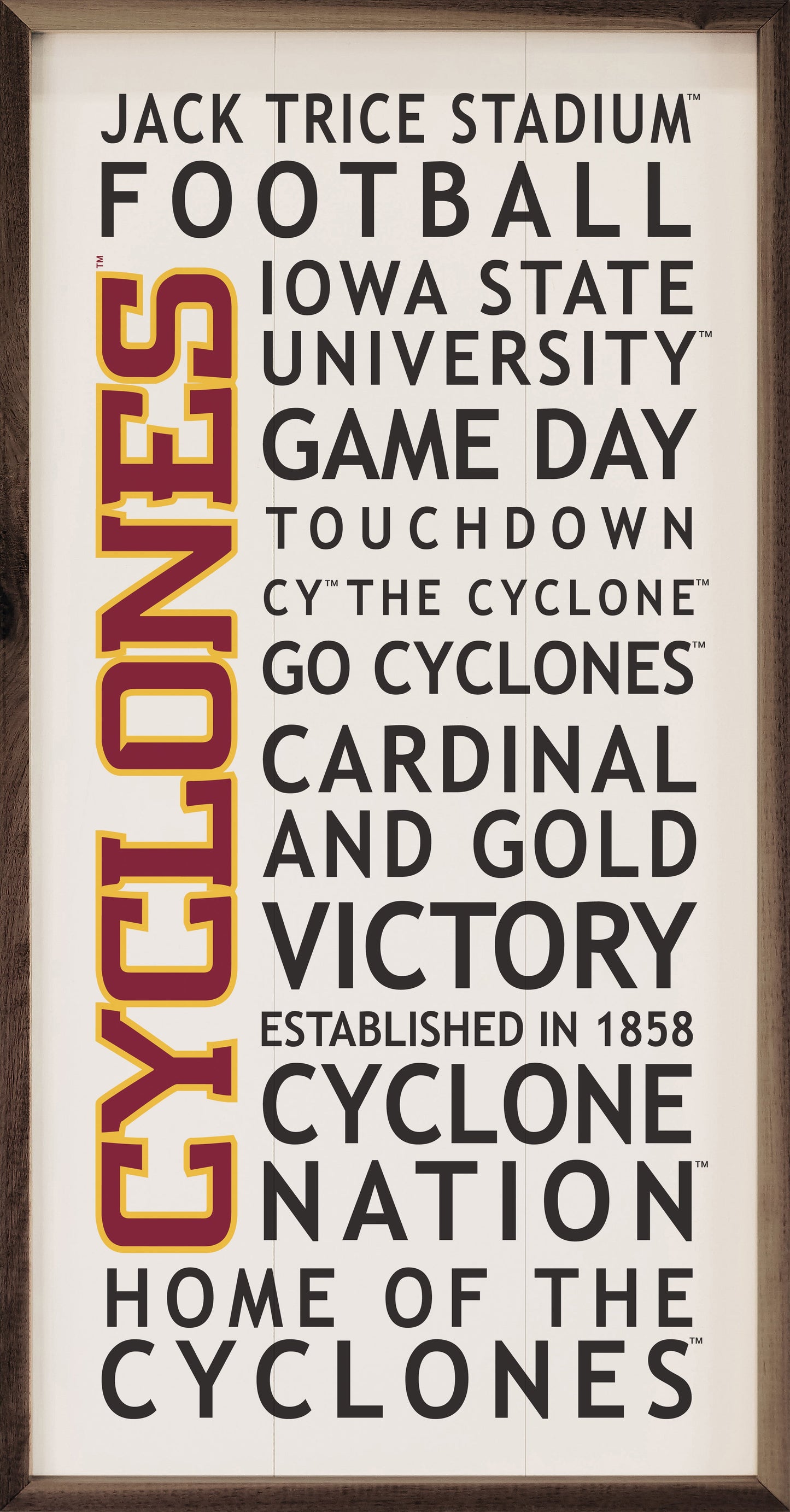 Iowa State University Words