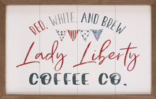 Lady Liberty Coffee Co White