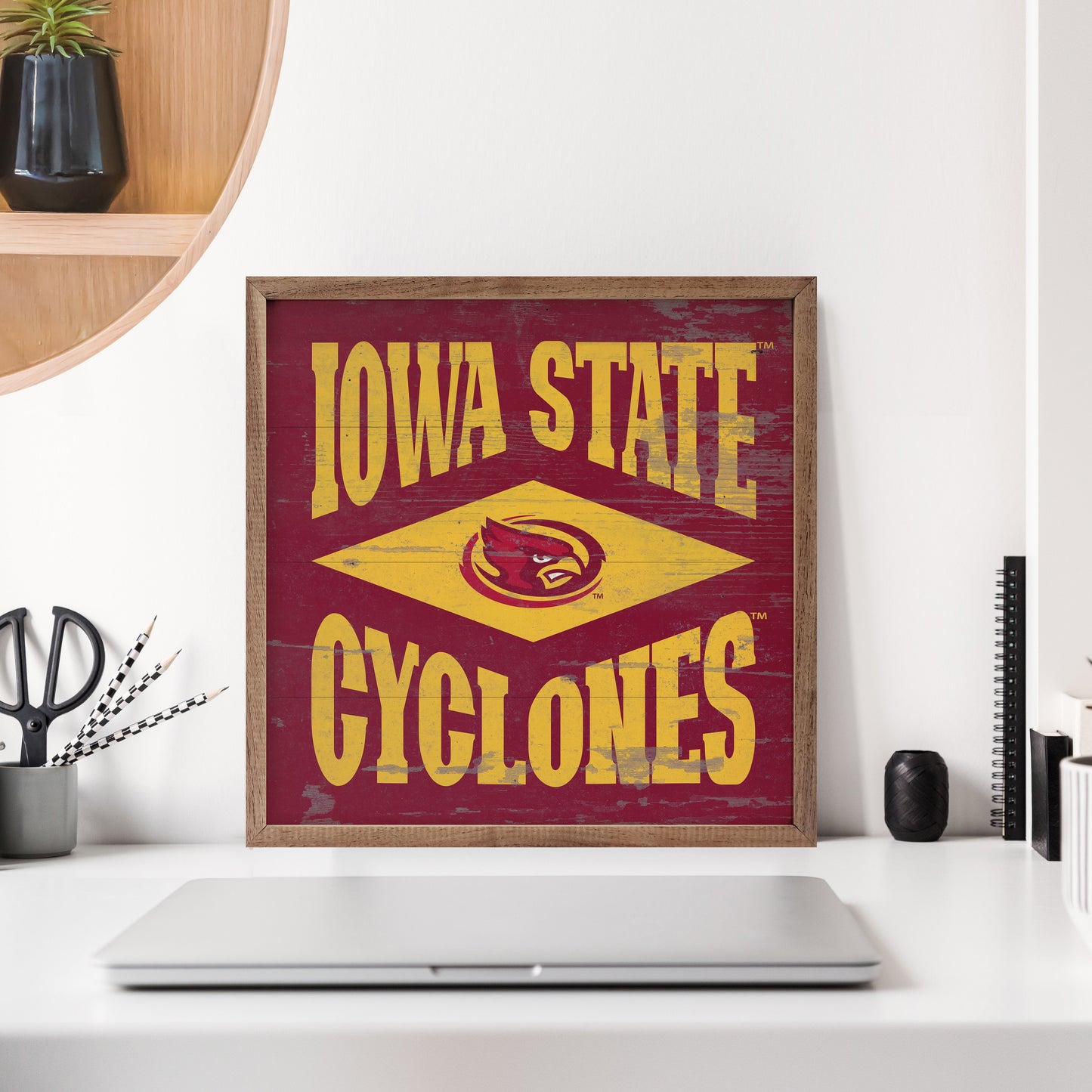 Diamond Logo Iowa State University