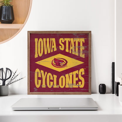 Diamond Logo Iowa State University