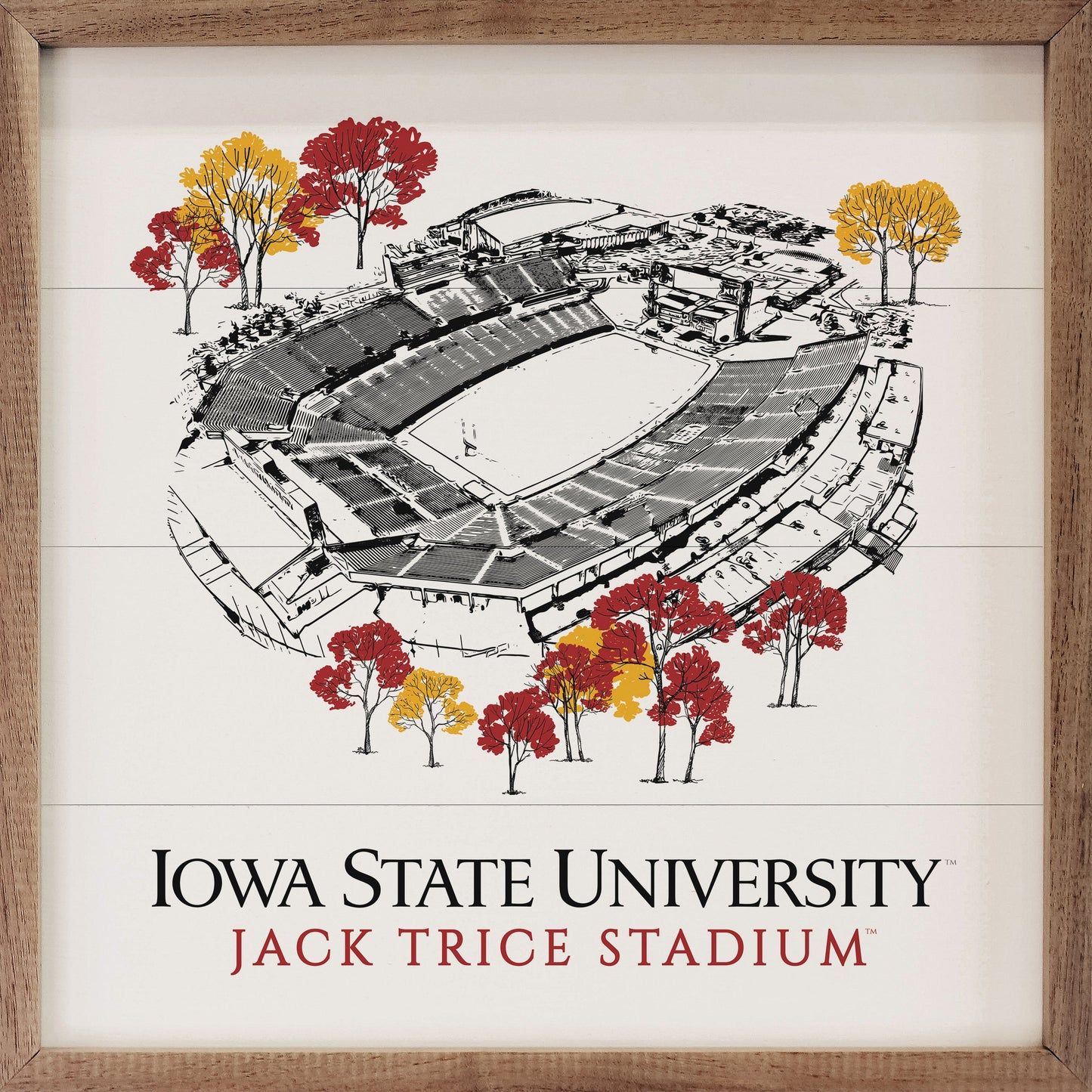 Sketch III Jack Trice Stadium Iowa State University