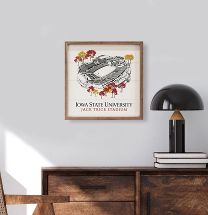 Sketch III Jack Trice Stadium Iowa State University