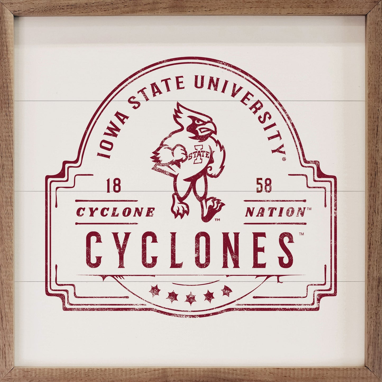 Vintage Stamp Iowa State University