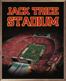 Aerial Football Stadium Iowa State University
