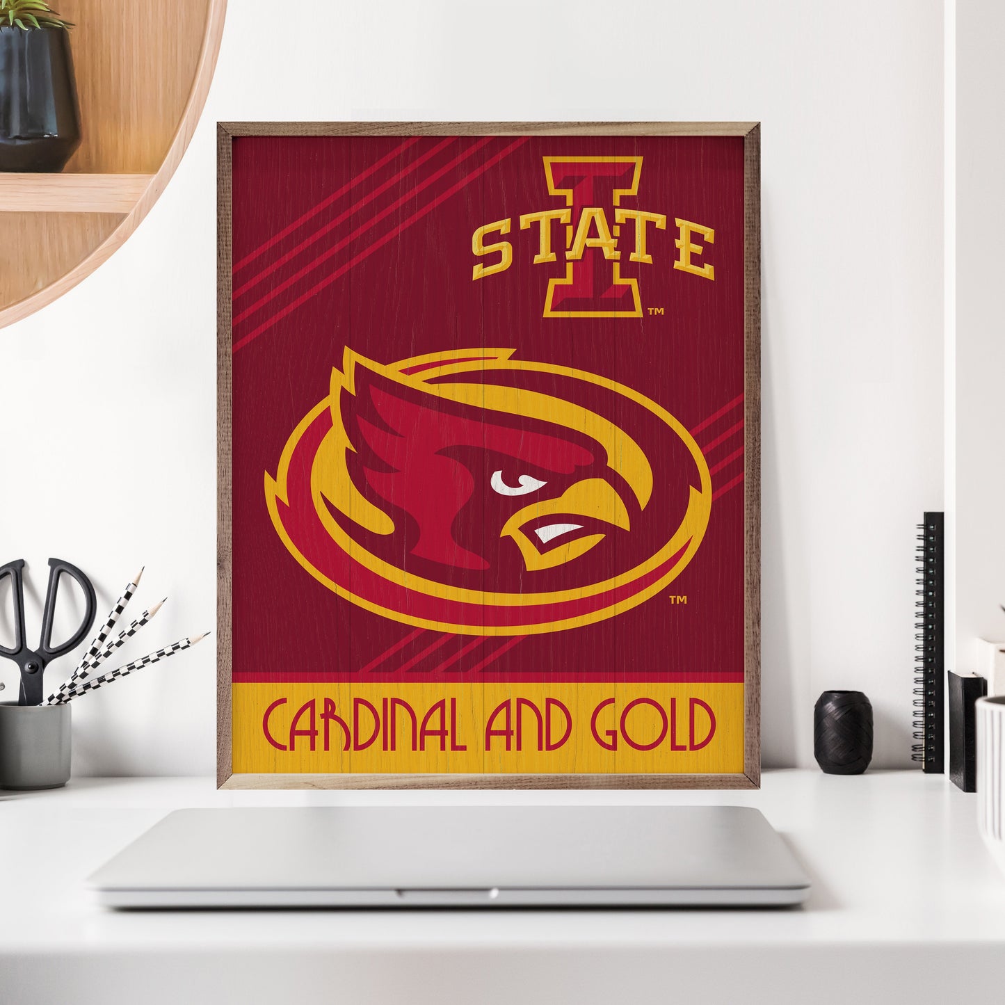 Retro Poster Iowa State University