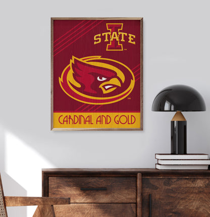 Retro Poster Iowa State University