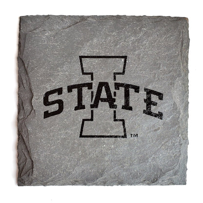 Iowa State Cyclones I-State Slate Coaster