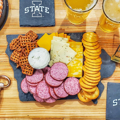 State of Iowa Cheese Board