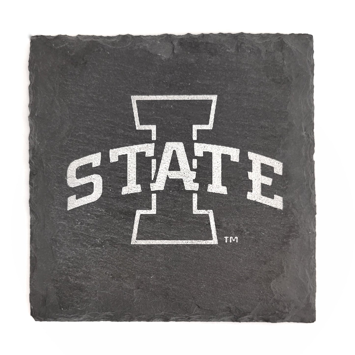 Iowa State Cyclones I-State Slate Coaster