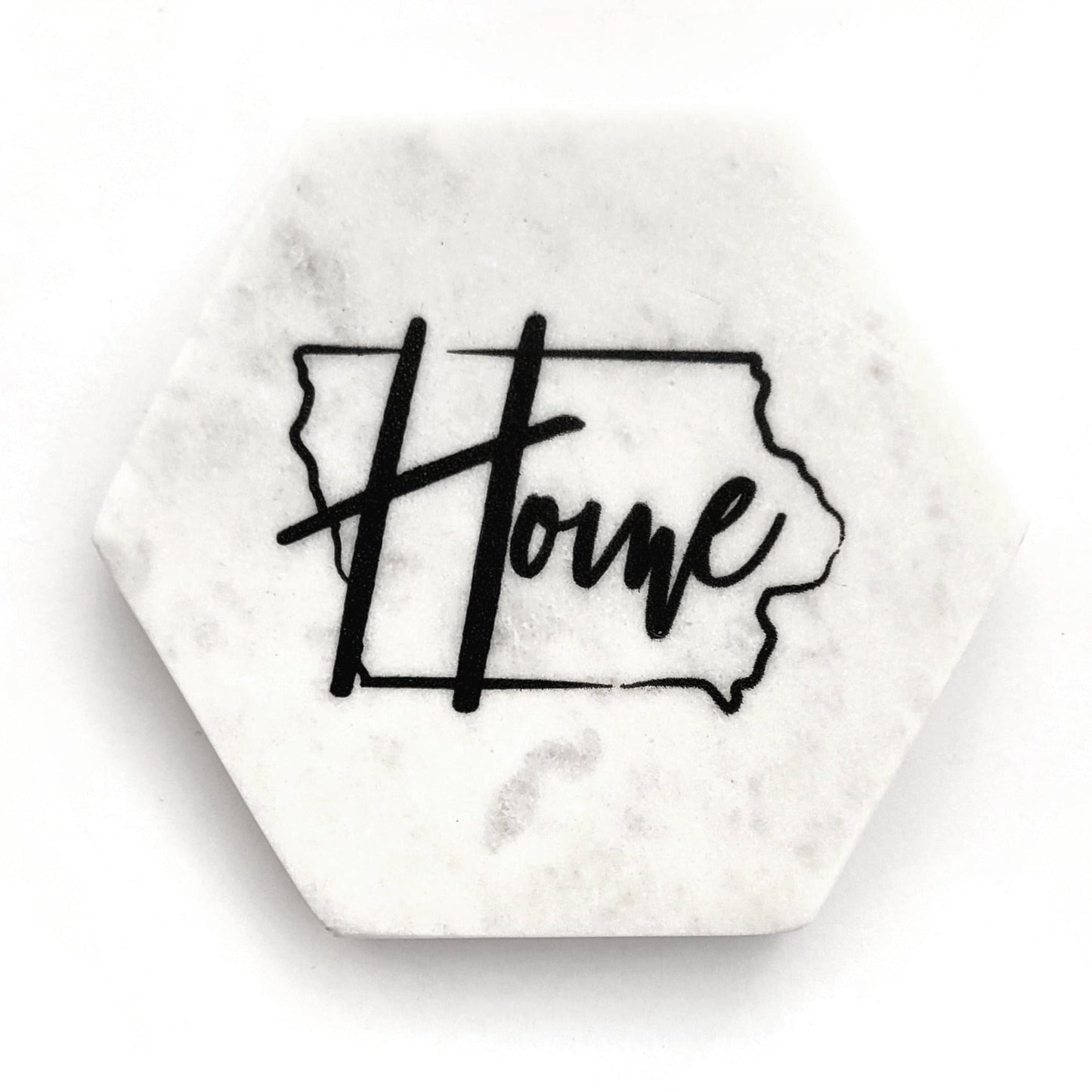 Iowa Home Marble Coaster