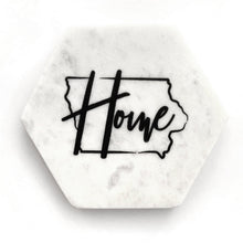 Iowa Home Marble Coaster