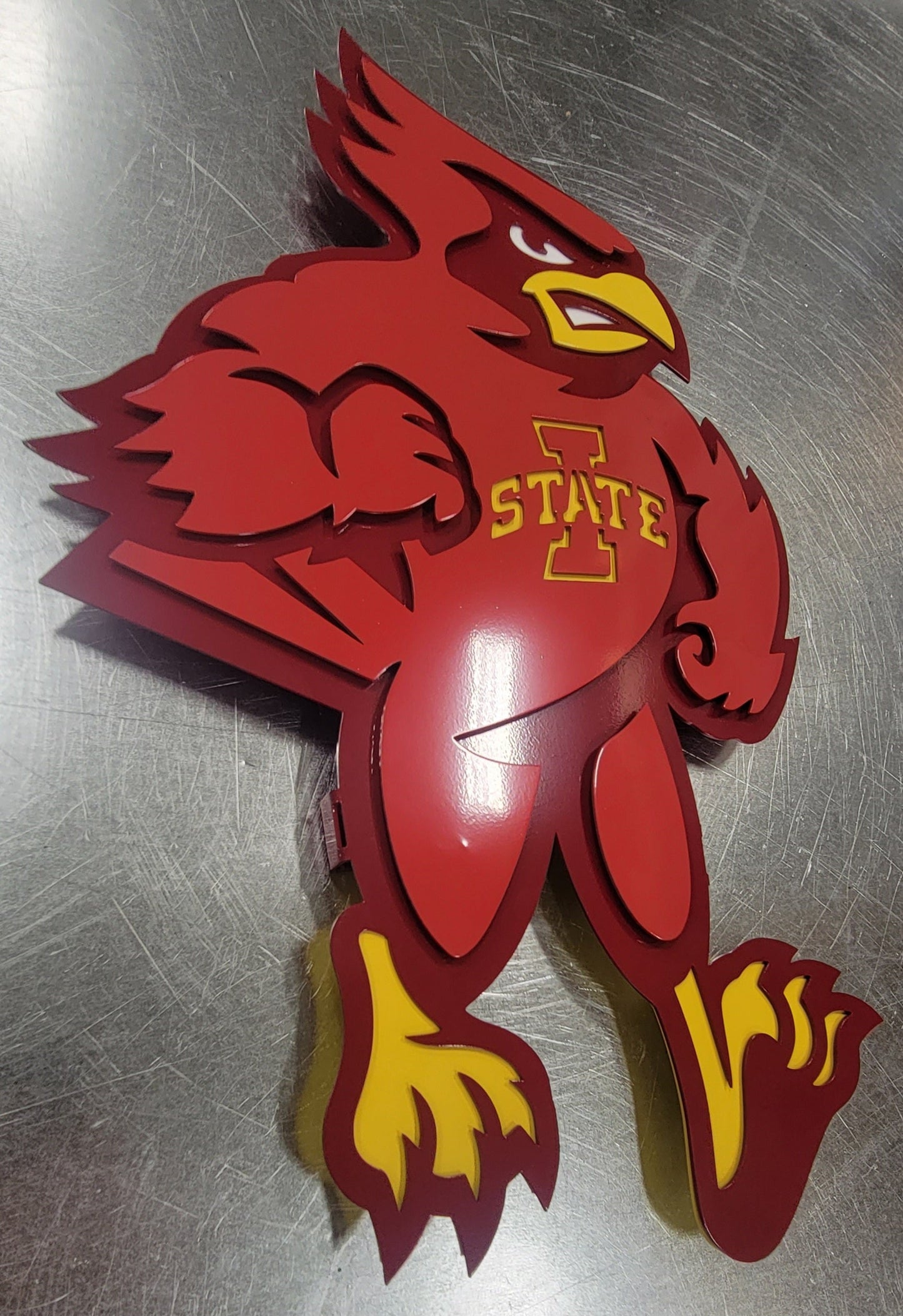 Iowa State Cyclones Cy The Mascot Current Logo