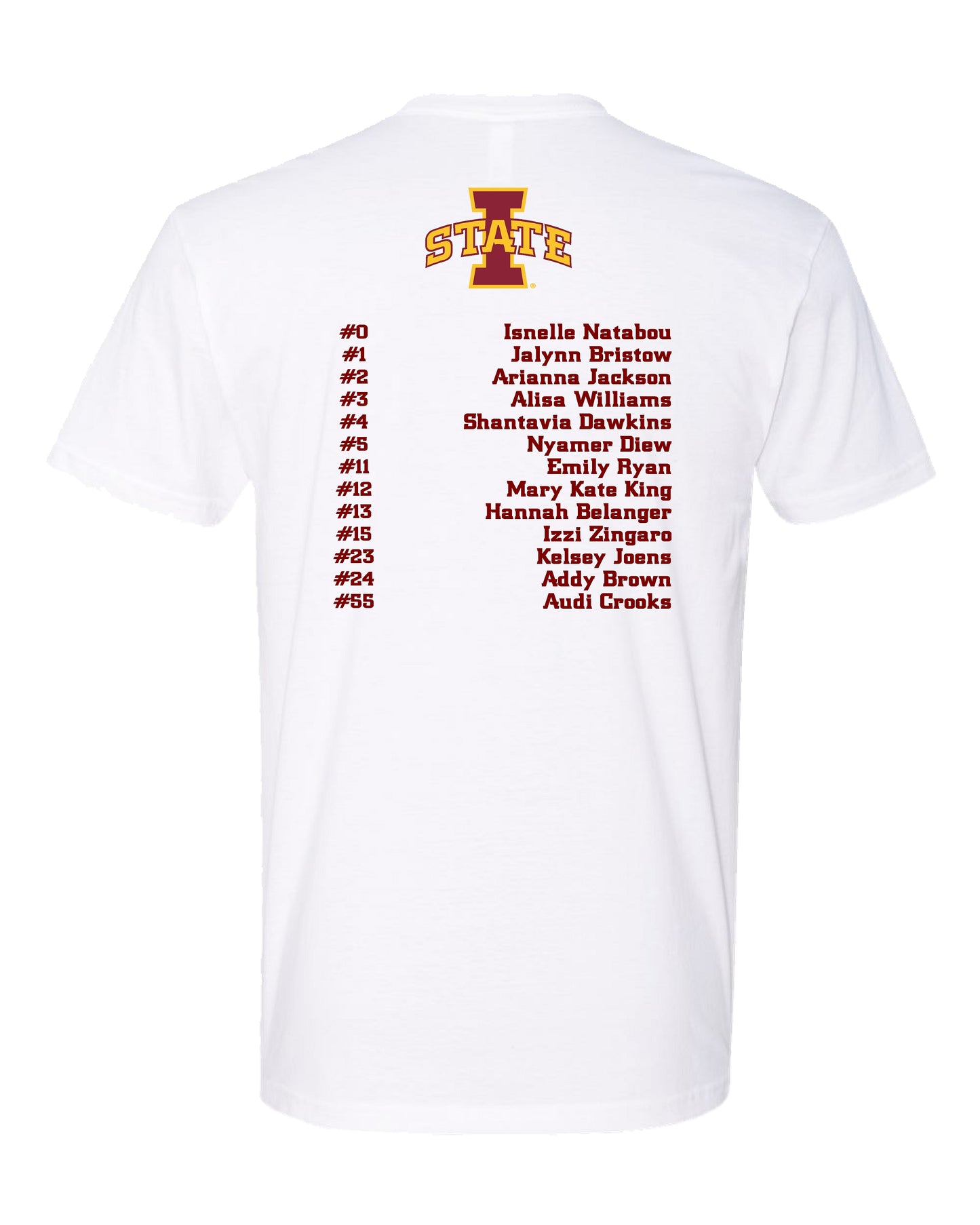2023 Iowa State Women's Basketball Team Tee