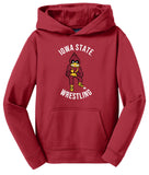 Youth Iowa State Wrestling Vintage Cy Hoody