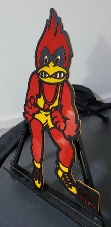 Iowa State Cyclones Vintage CY Wrestler Dorm Room Size