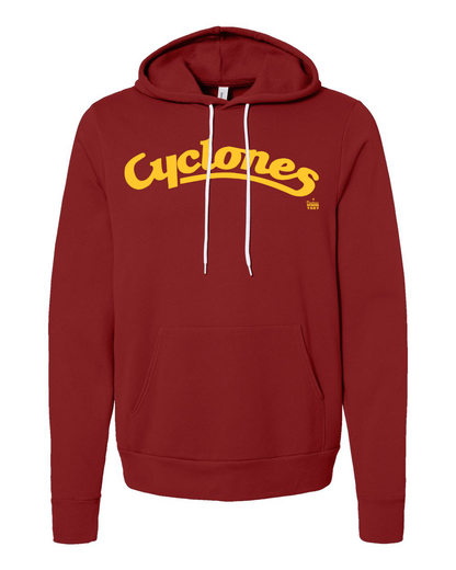 Vintage Arched Cyclones Sponge Fleece Hoody