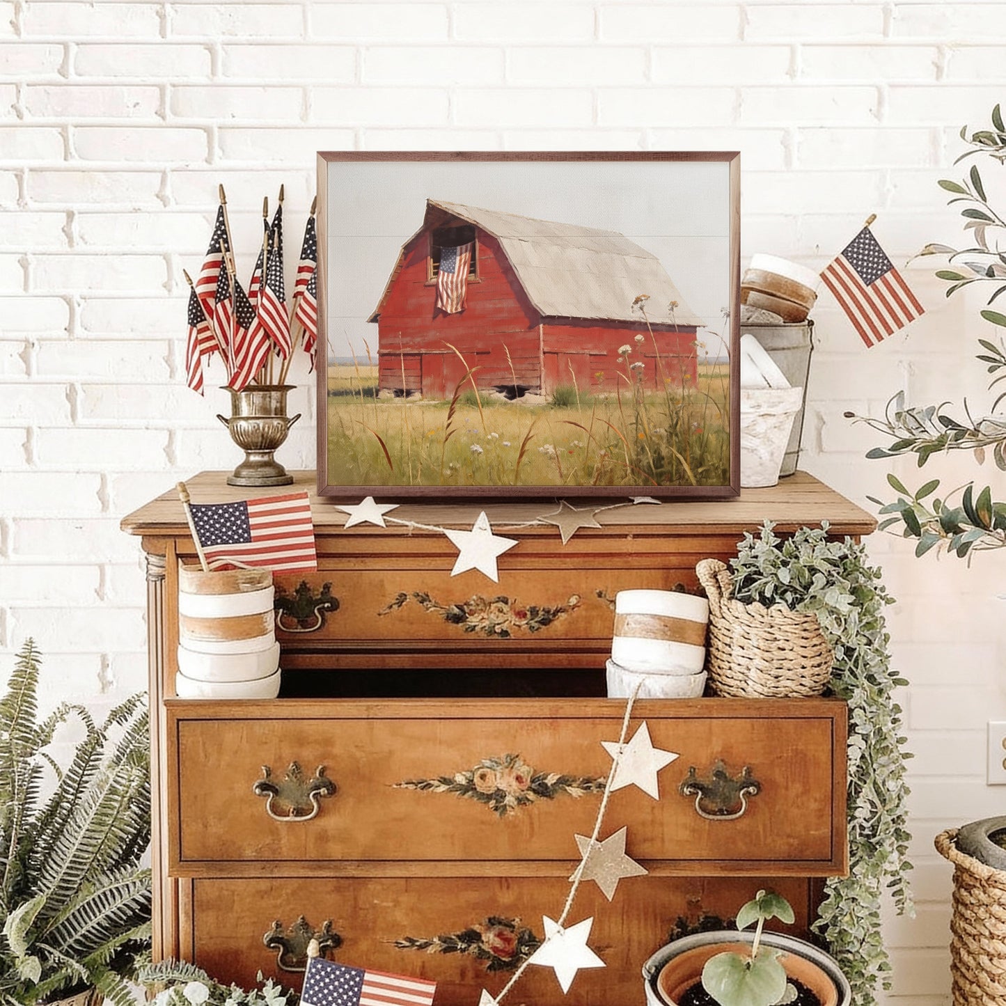 Red Barn Of The Heartland