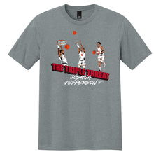 Joshua Jefferson Triple Threat NIL Signature Tee