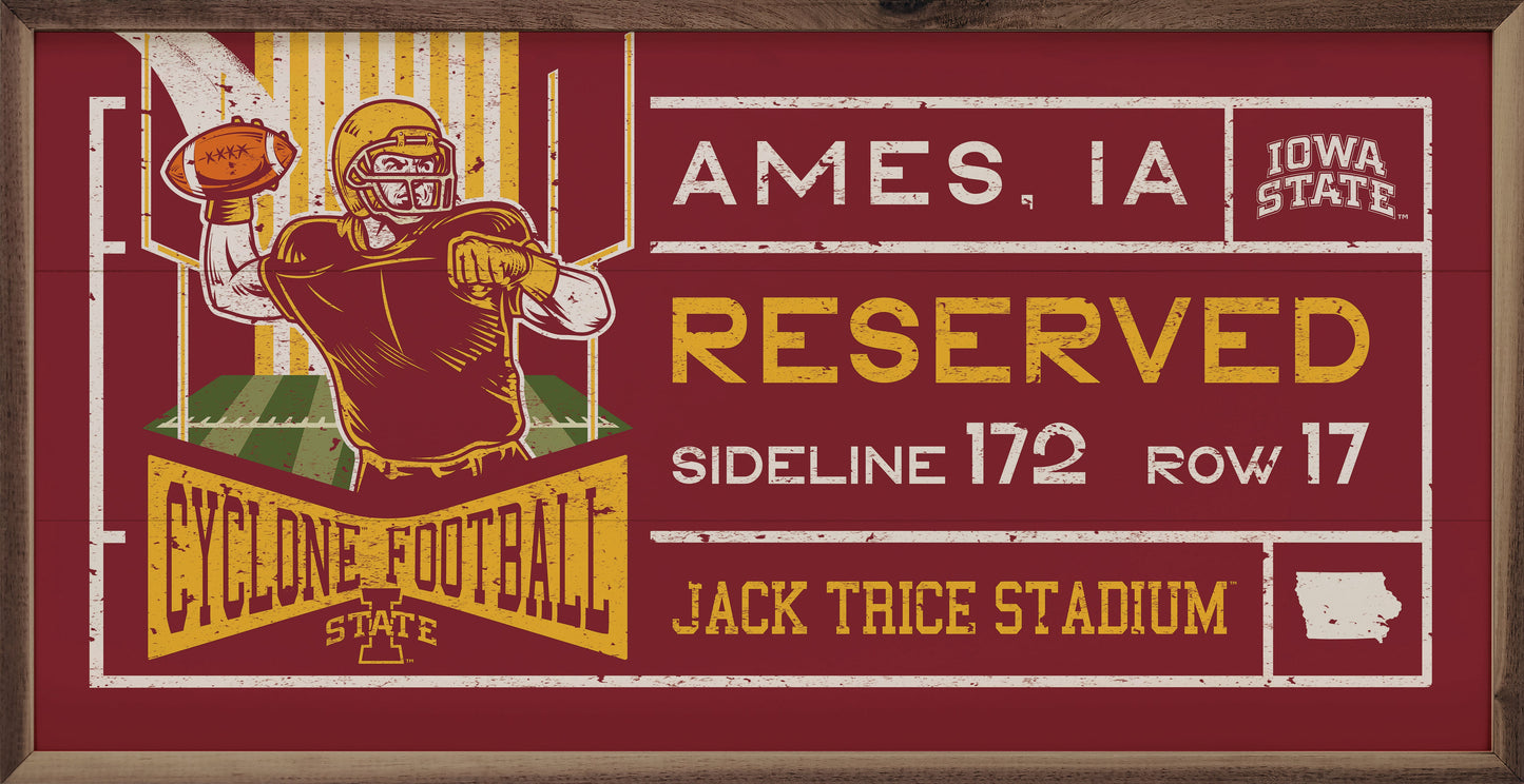 Stadium Ticket Iowa State University
