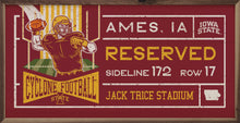 Stadium Ticket Iowa State University
