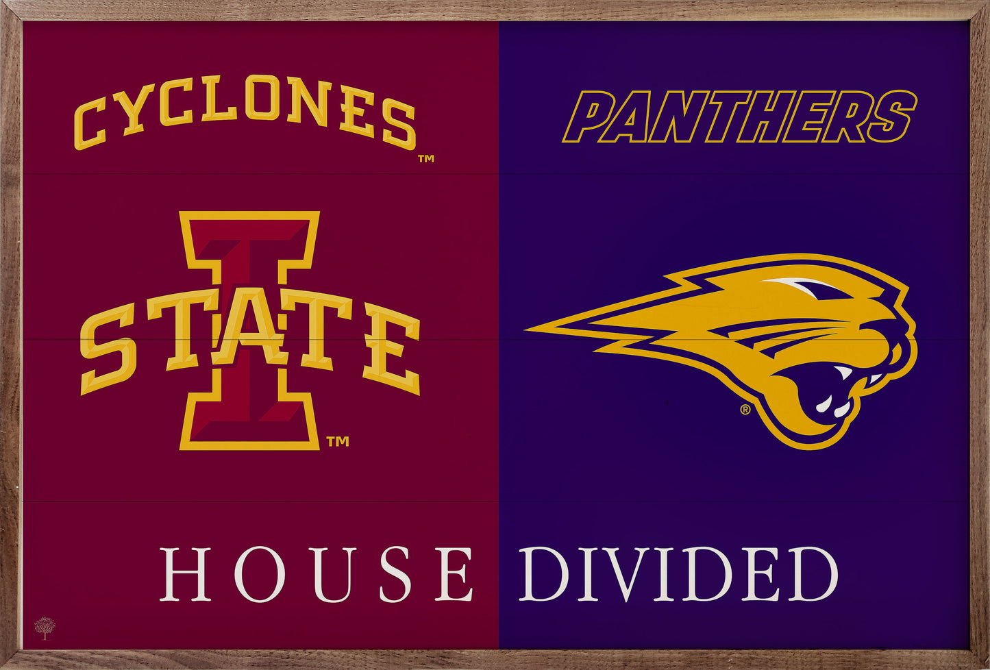 House Divided Iowa State University & University Of Northern Iowa