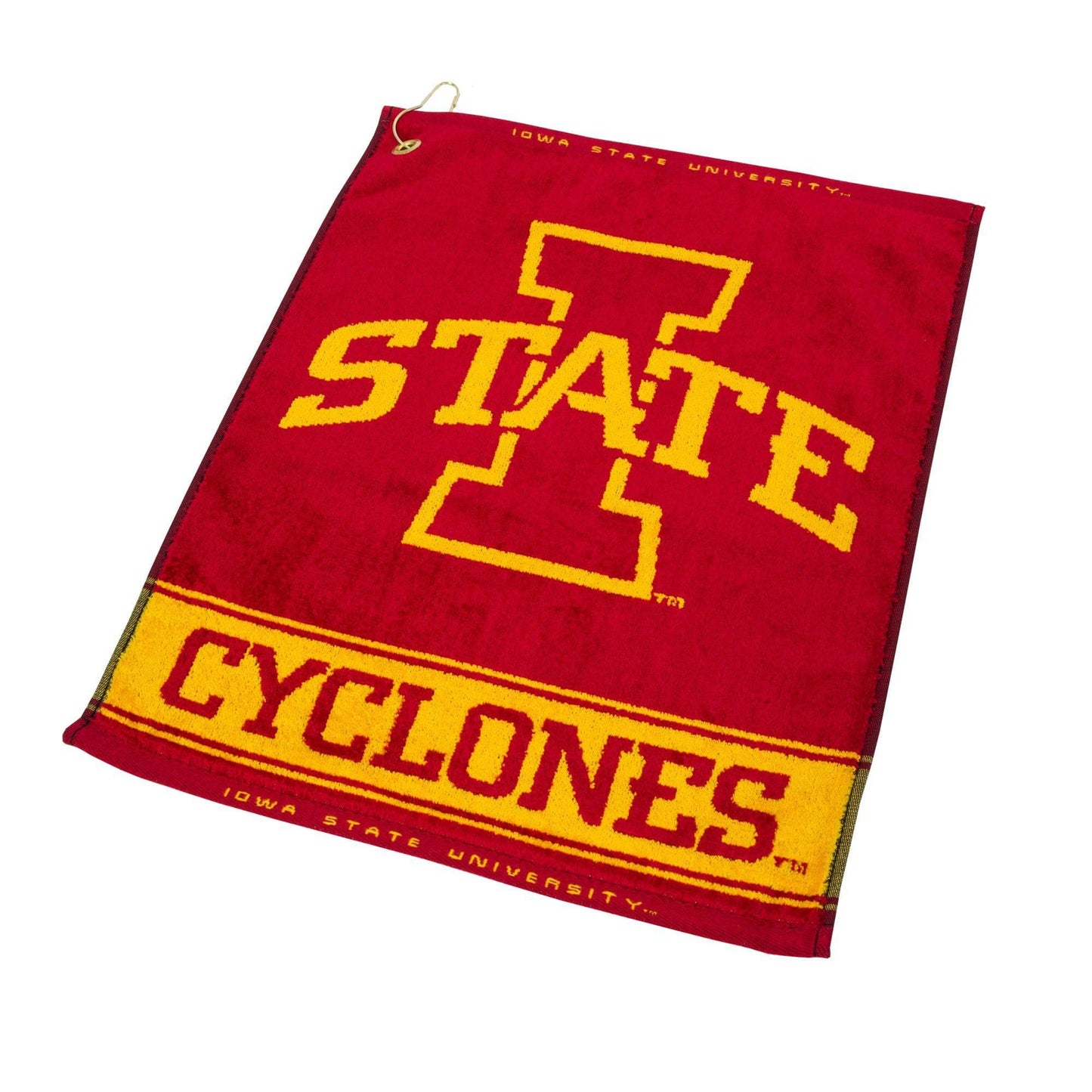 Iowa State Cyclones Jacquard Woven Golf Towel