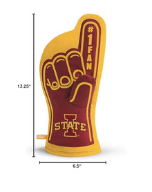 YouTheFan NCAA Iowa State Cyclones #1 Oven Mitt, Team Color, 13.25" x 6.5"