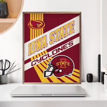 Striped Poster Iowa State University