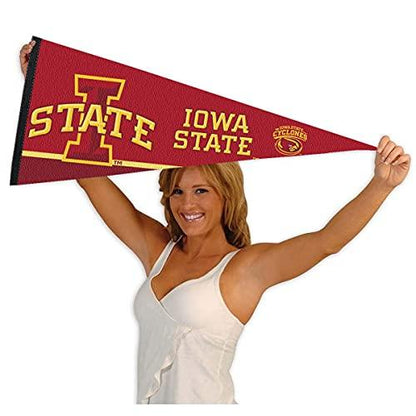 College Flags & Banners Co. Iowa State Cyclones Pennant Full Size Felt