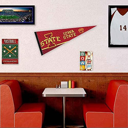 College Flags & Banners Co. Iowa State Cyclones Pennant Full Size Felt