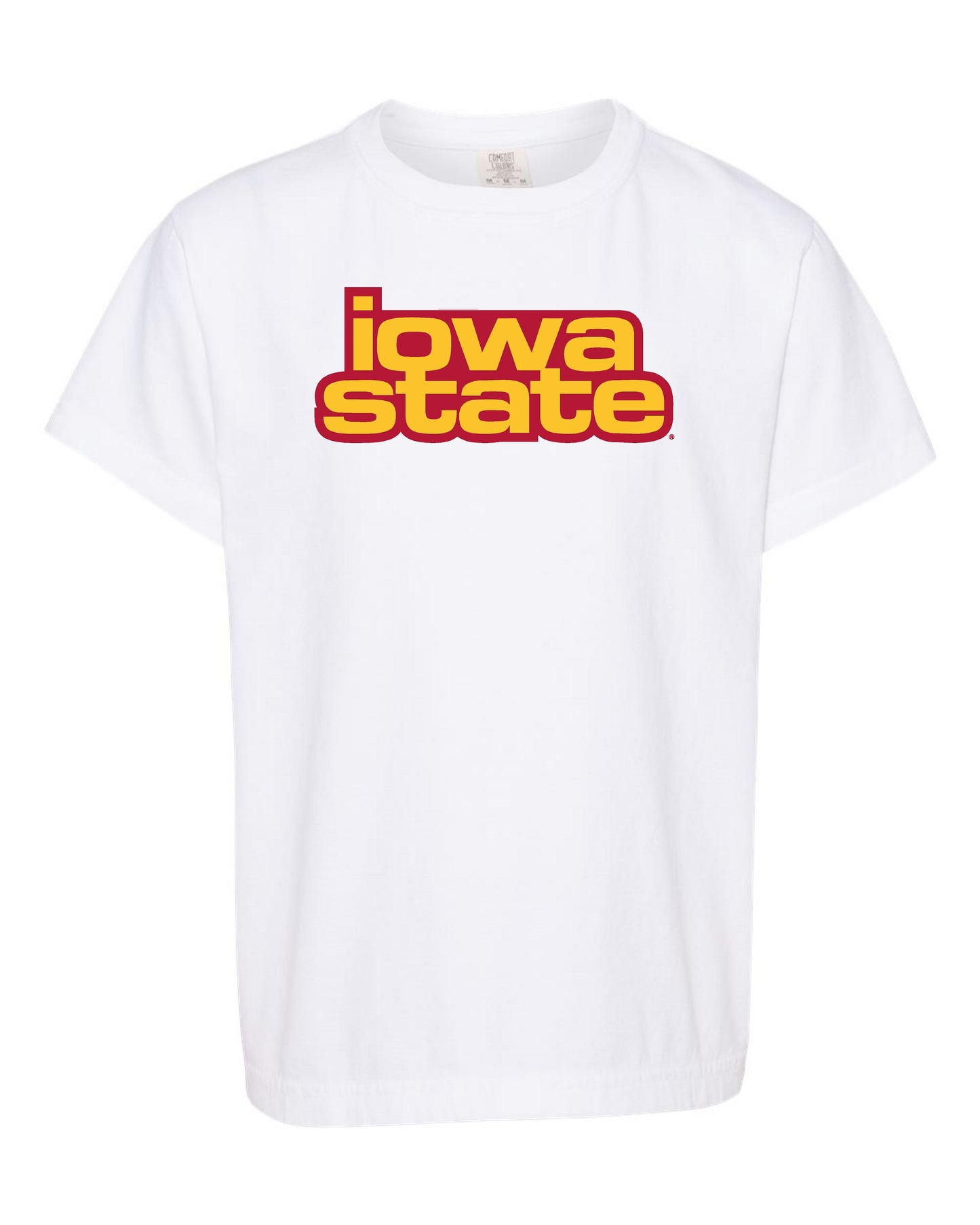 Iowa State Vintage White Out Youth Tee