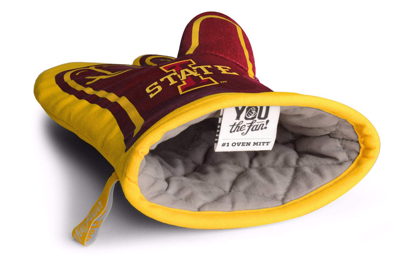 YouTheFan NCAA Iowa State Cyclones #1 Oven Mitt, Team Color, 13.25" x 6.5"