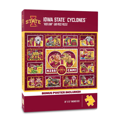 YouTheFan NCAA Iowa State Cyclones Kiss Cam 500pc Puzzle