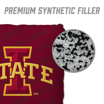 YouTheFan NCAA Iowa State Cyclones Cornhole Bags - 4PK - Maroon