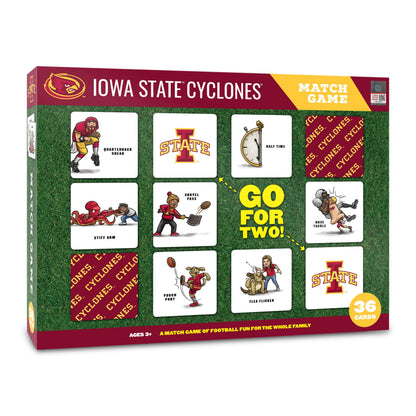 YouTheFan NCAA Iowa State Cyclones Licensed Memory Match Game