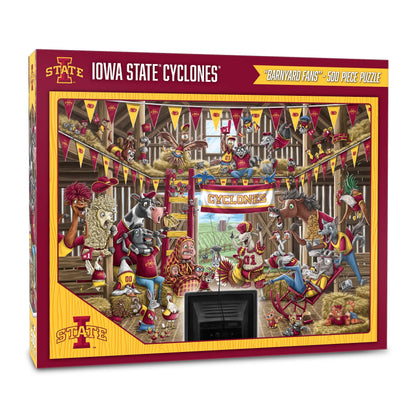 YouTheFan NCAA Iowa State Cyclones Barnyard Fans 500pc Puzzle