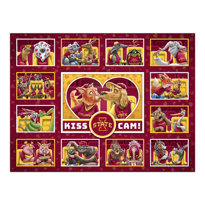 YouTheFan NCAA Iowa State Cyclones Kiss Cam 500pc Puzzle