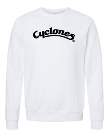 Cyclones Script White Out Crewneck