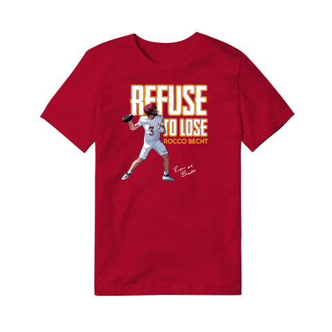 Rocco Becht Refuse to Lose Signature NIL Youth Tee